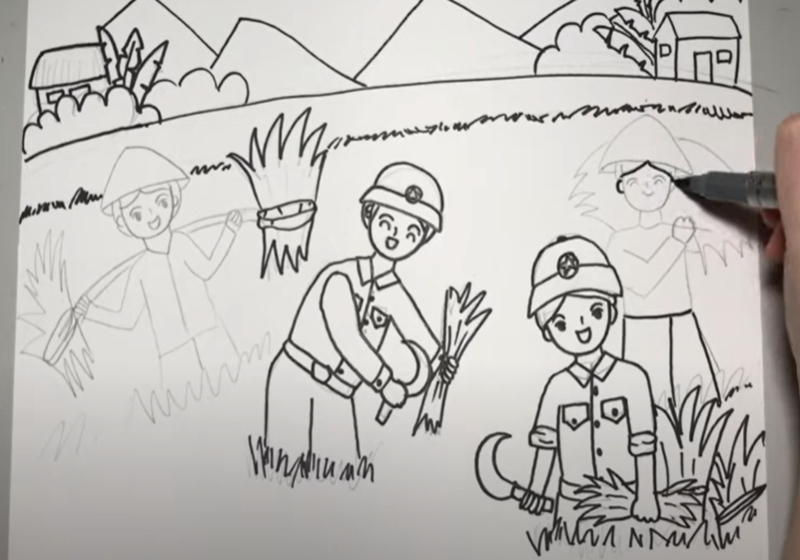 5 Bước Vẽ Người Lính Dễ Dàng Cho Bé Học Vẽ - POPS Kids Learn
