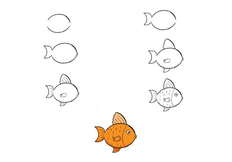 Hướng dẫn vẽ đại dương đơn giản cho trẻ em